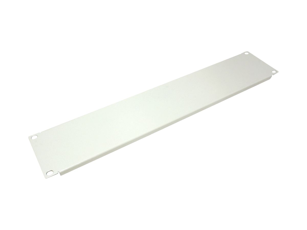 Blindplatte 19" VALUE, 2HE, lichtgrau (RAL 7035)