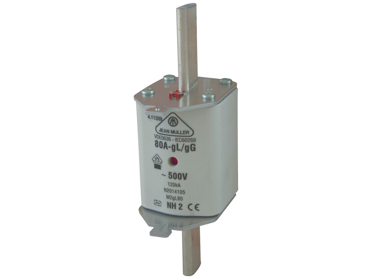 NH-Patrone DIN 2 80A gL/gG