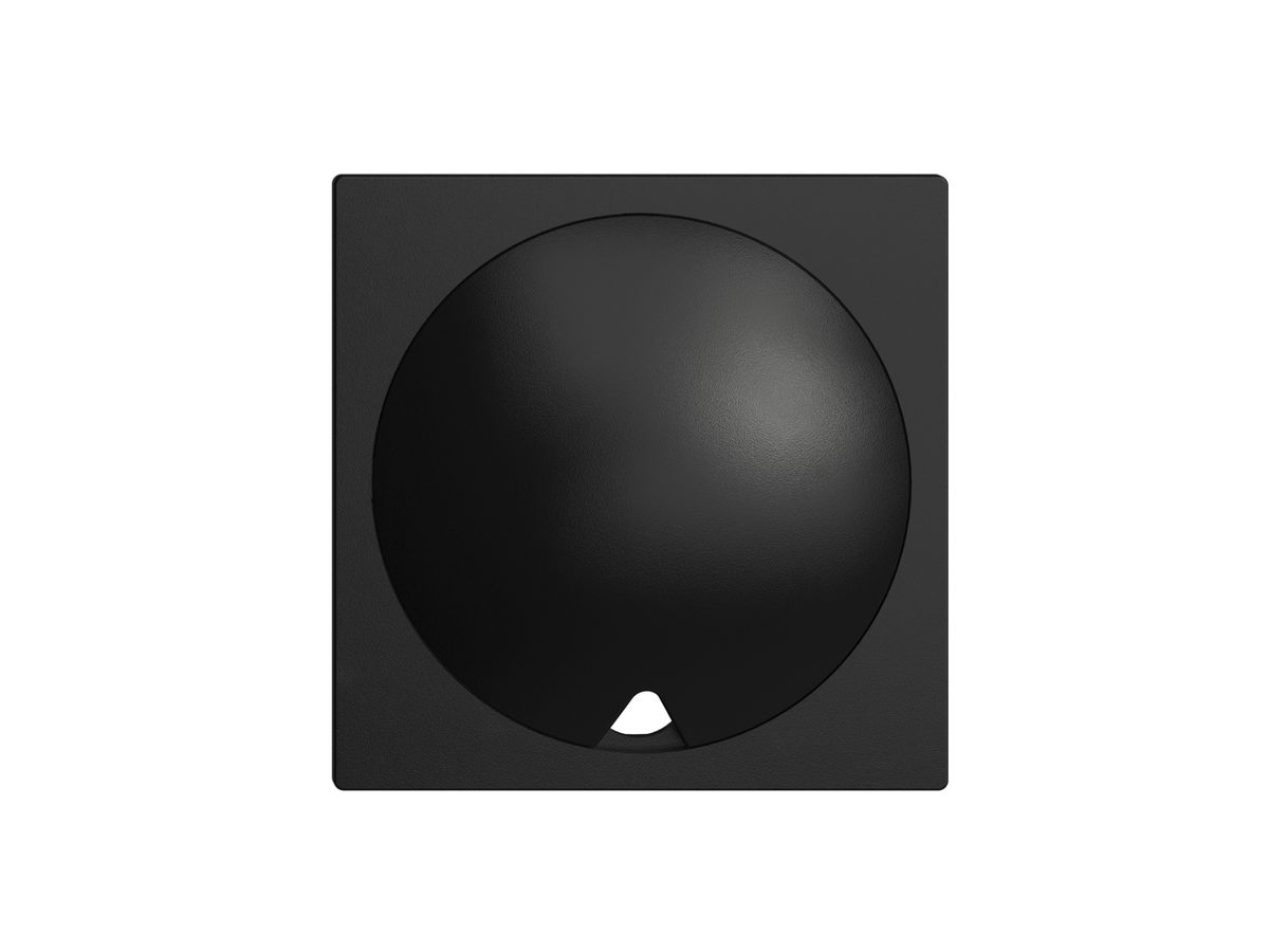 Frontset EDIZIOdue schwarz für Zugtaster/-schalter