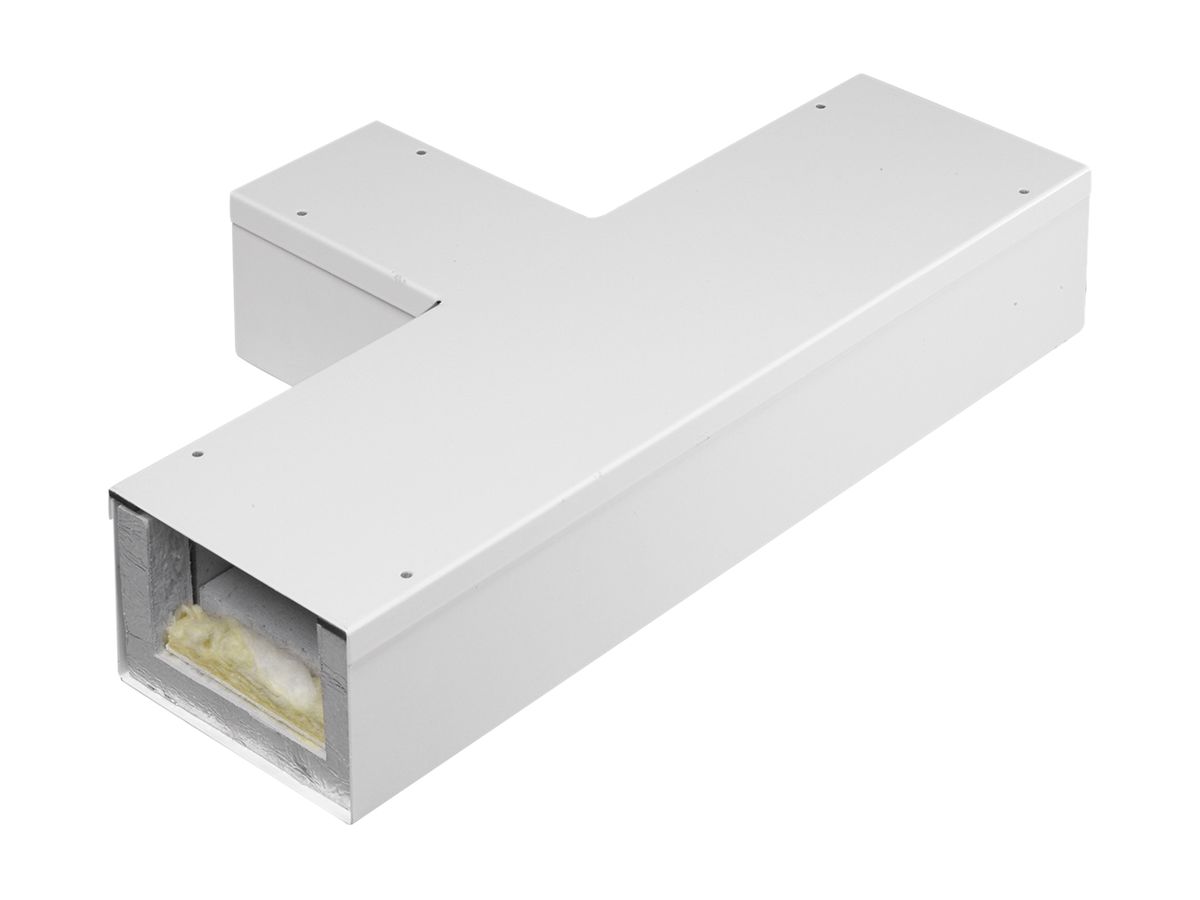 T-Stück tehalit FWK 3E 50×110mm zu 50×60mm, verkehrsweiss