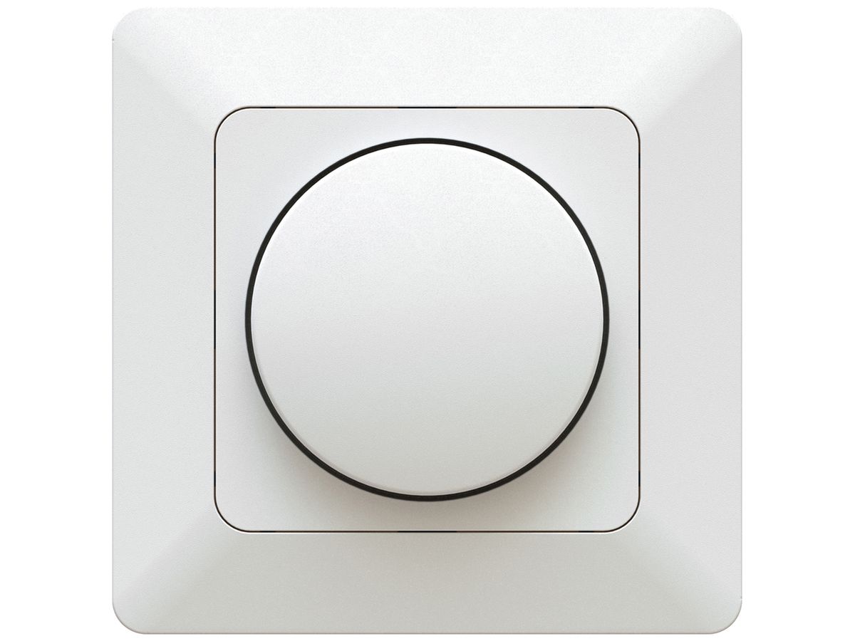 UP-Dimmer Uni-LED MH priamos IP20 230V 90×90mm weiss