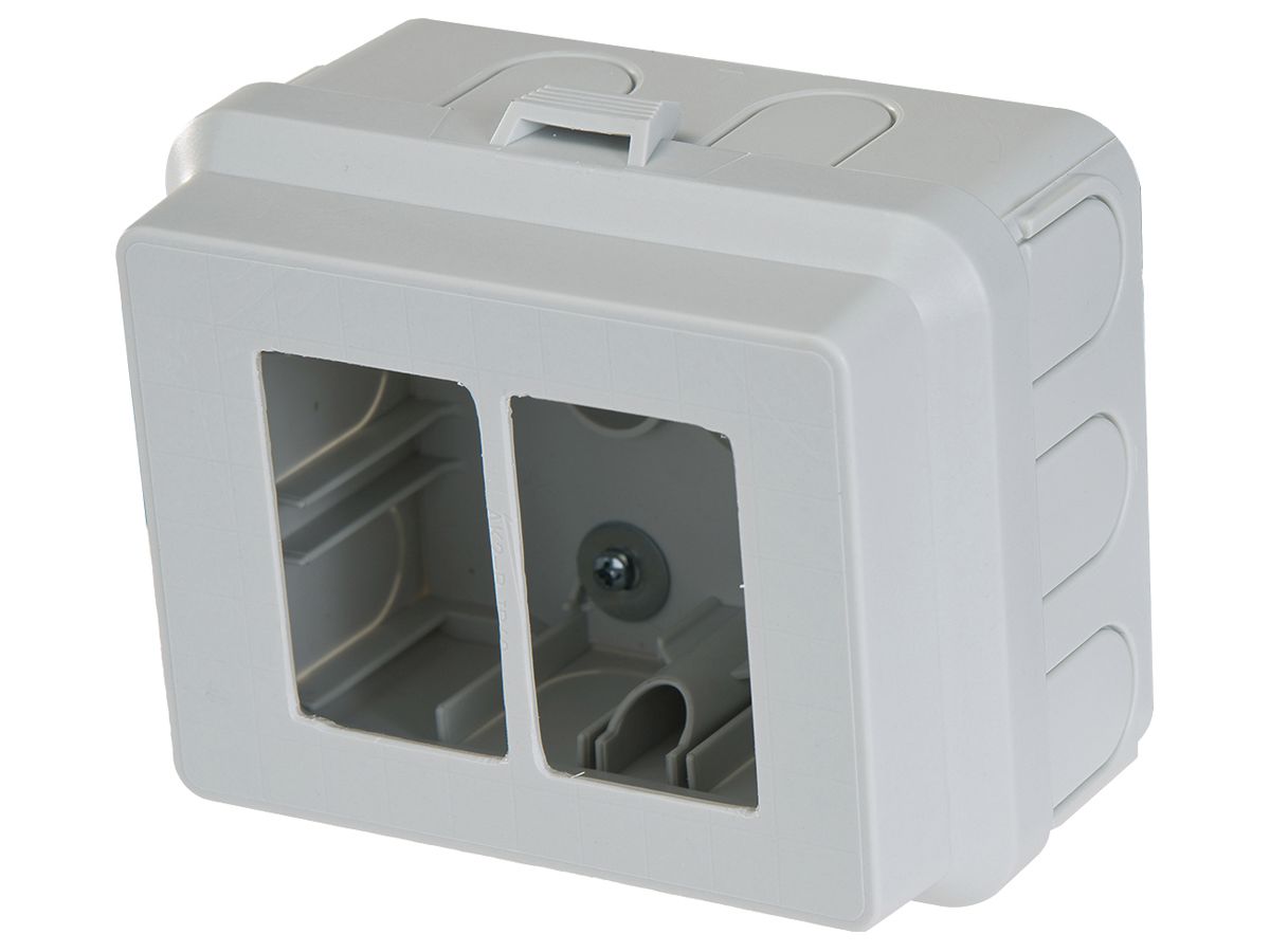 Anschlussdose EasyFix 3 IP40 120×95×70mm für 2 FLF-Apparate
