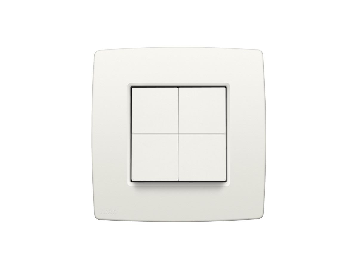 AP-Tastdimmer Niko mit Bluetooth weiss