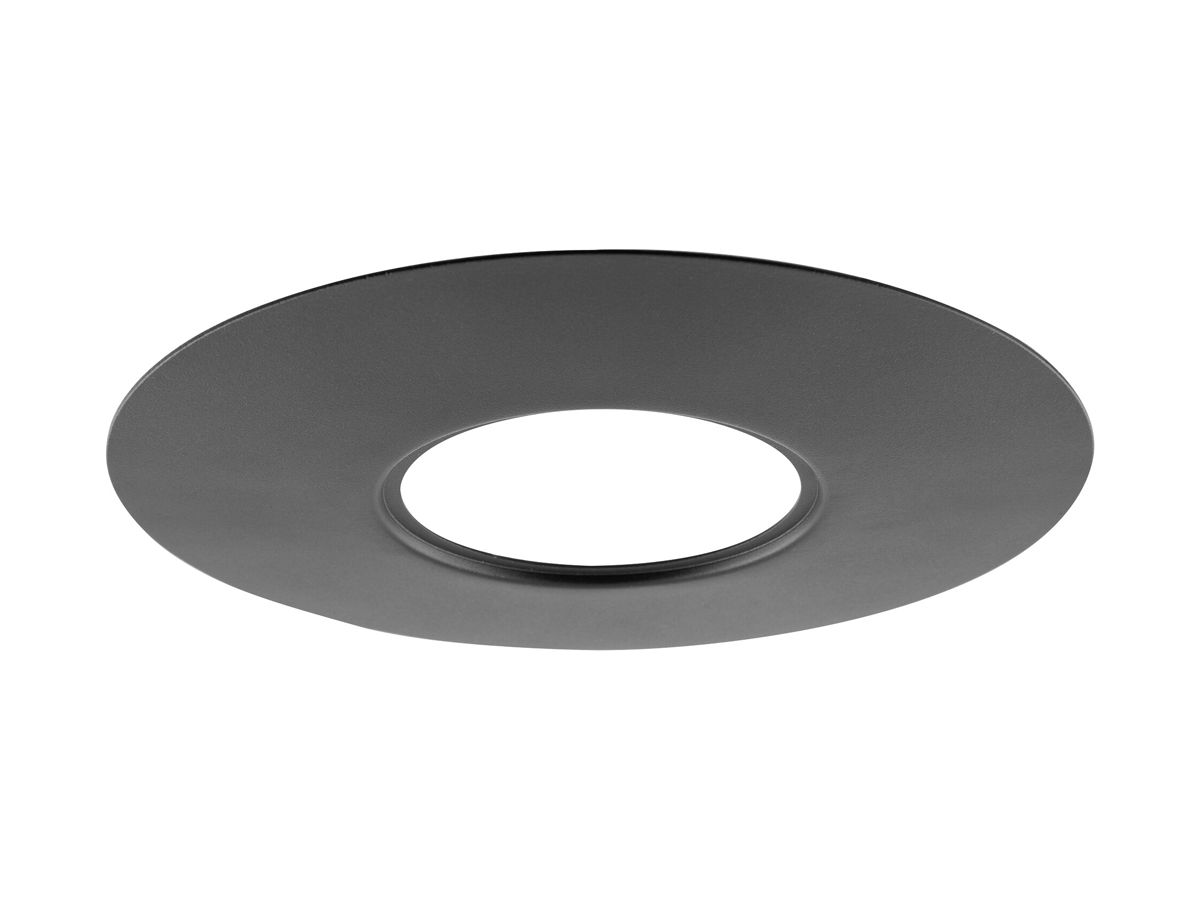 Abdeckring LEDVANCE für Einbauspot EB-Ø68mm, Stahl Ø180mm schwarz