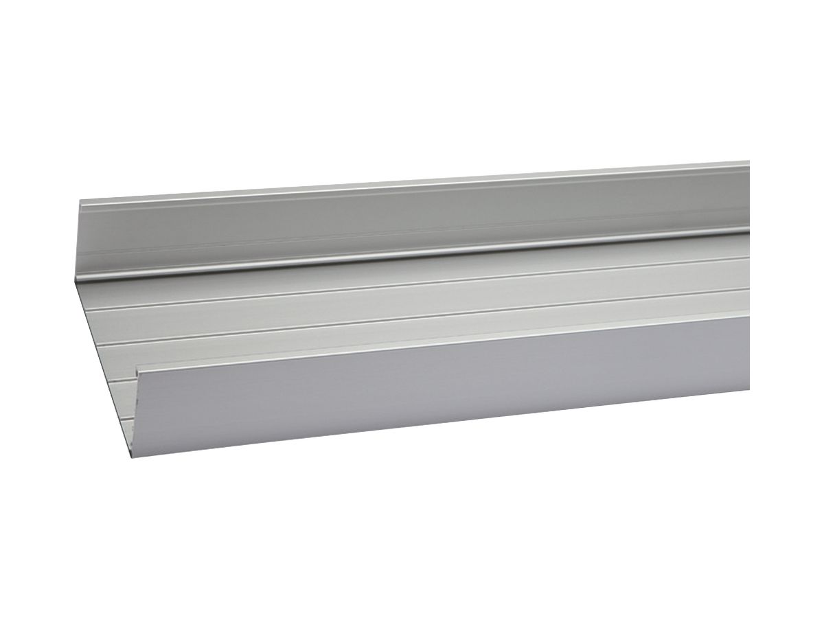 Deckenanschlussbahn tehalit DABA, eloxiert, 50×160mm