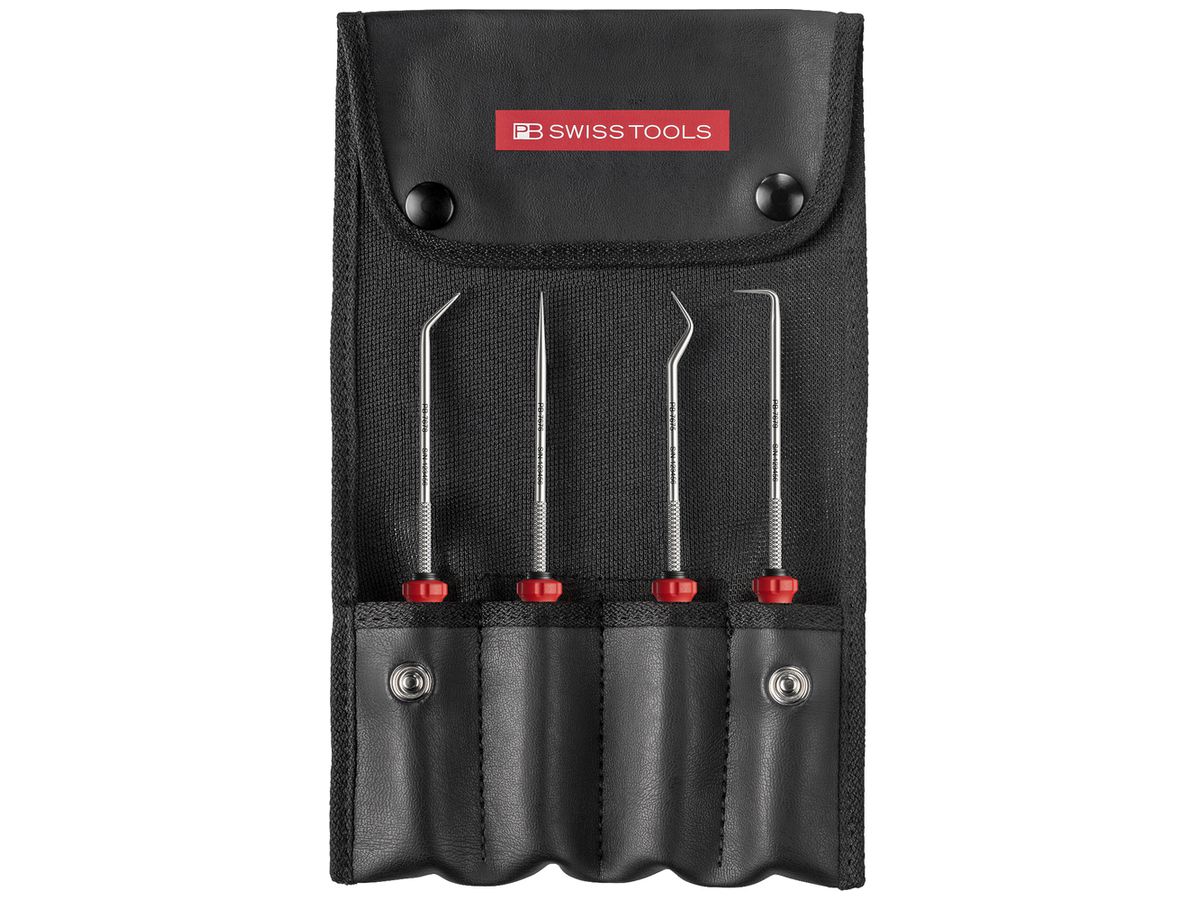 Hakenwerkzeug-Set PB SwissGrip Evo 4-tlg Rolltasche