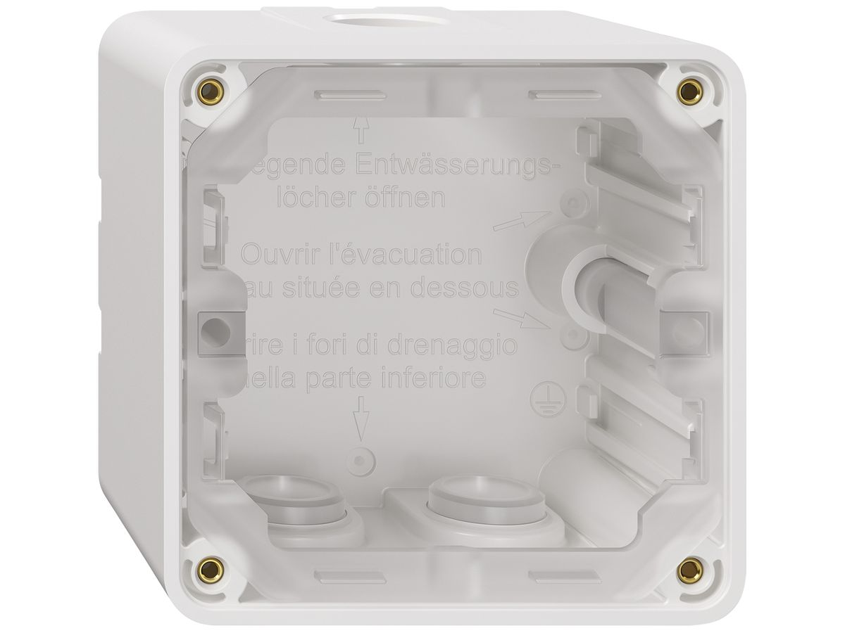 AP-Gehäuse NEVO SNAPFIX® 1× 87×87×54mm ws