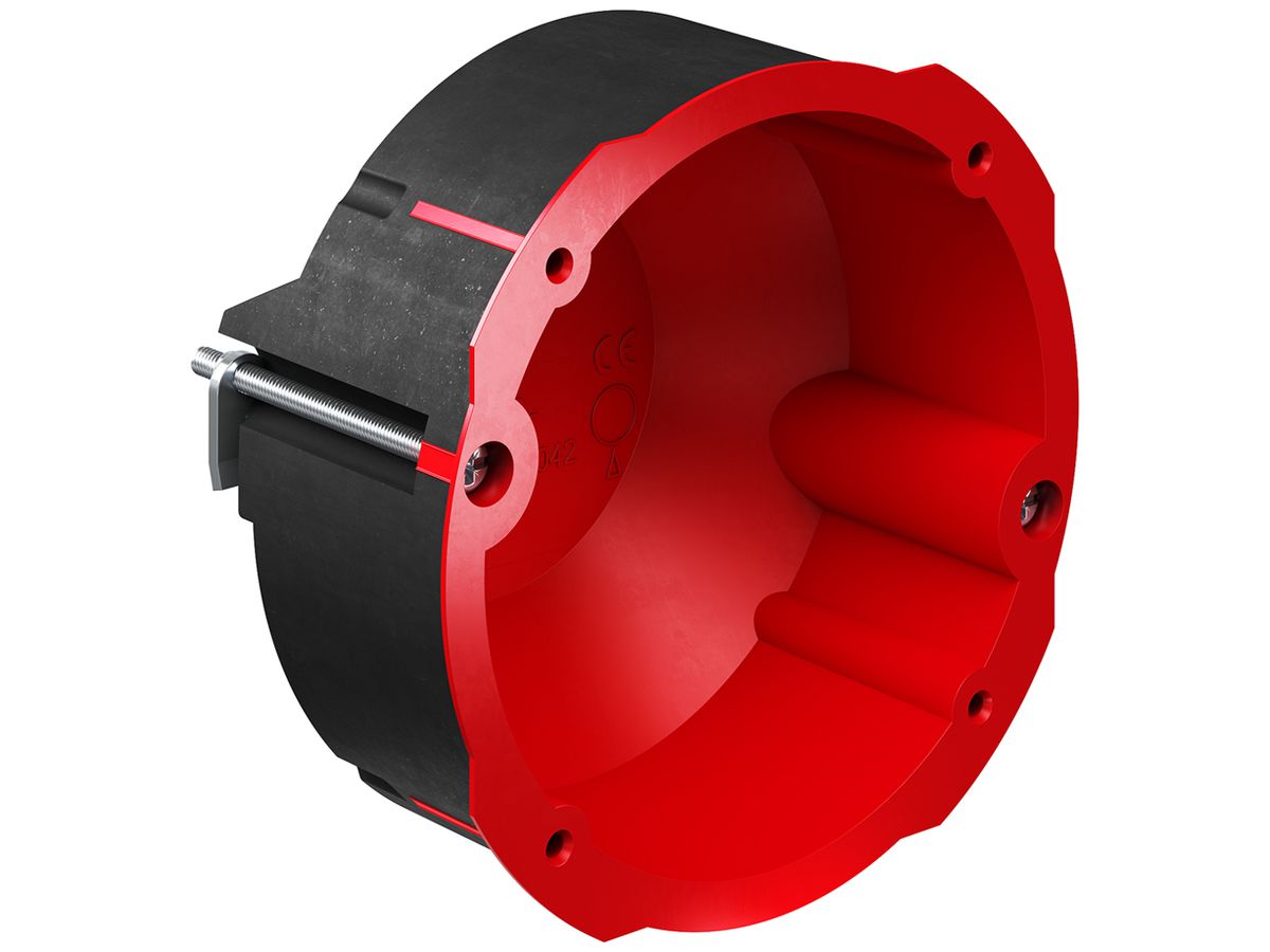 Hohlwanddose AGRO 90 1×1 Quickbox Ø83mm für Brandschutz EI30-EI90