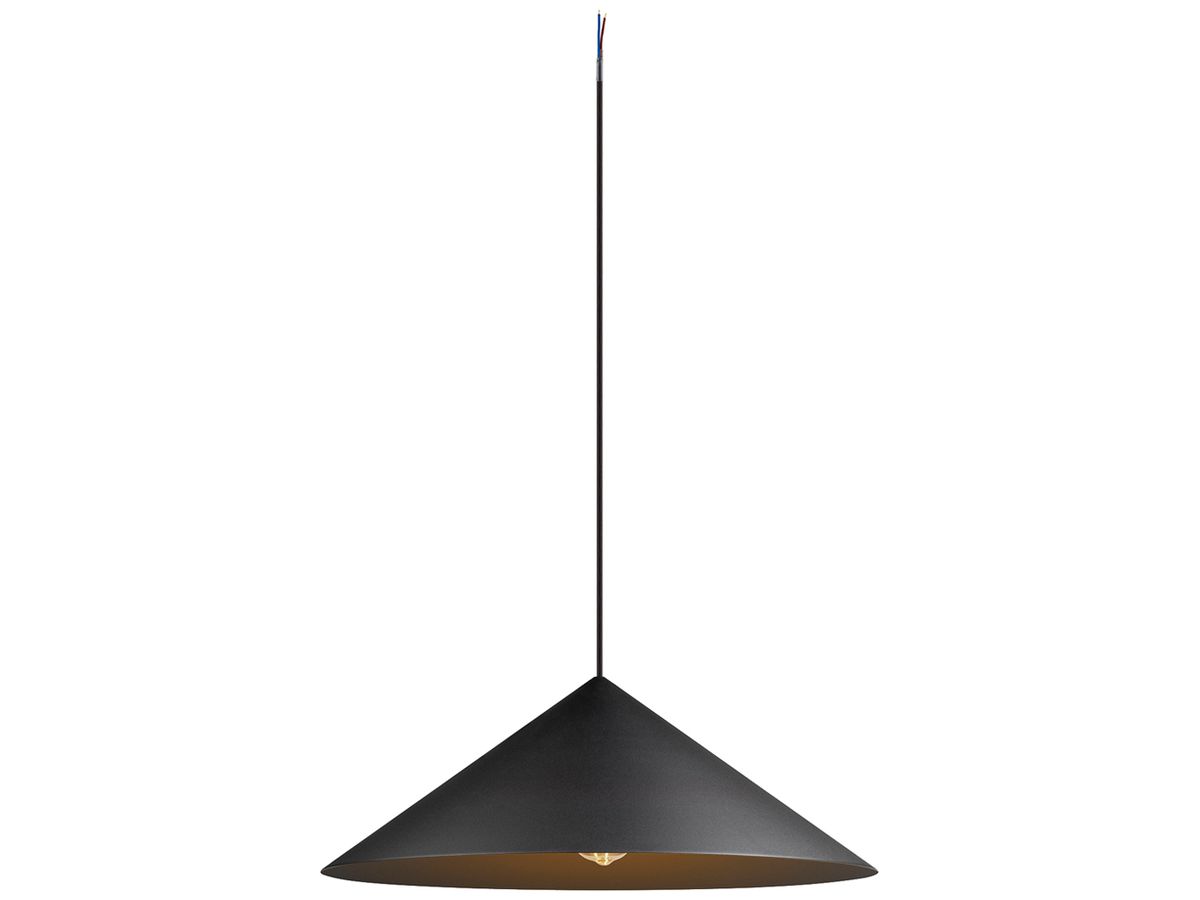 Pendelleuchte SLV MAGICO 55 E27 1×10W DIM Ø550mm schwarz