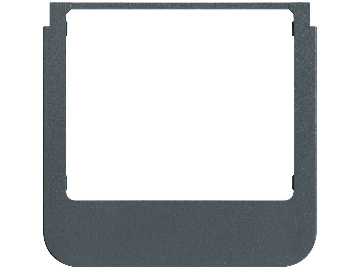Designrahmen Audio Hager elcom.touch/elcom.fon rund anthrazit