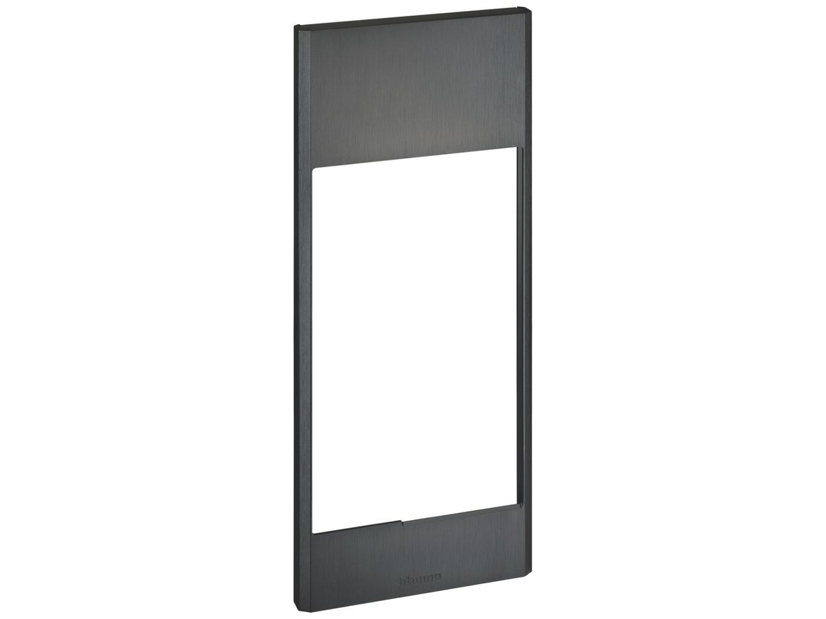Abdeckrahmen LINEA 5000 1×3 vertikal 139×365mm nickel