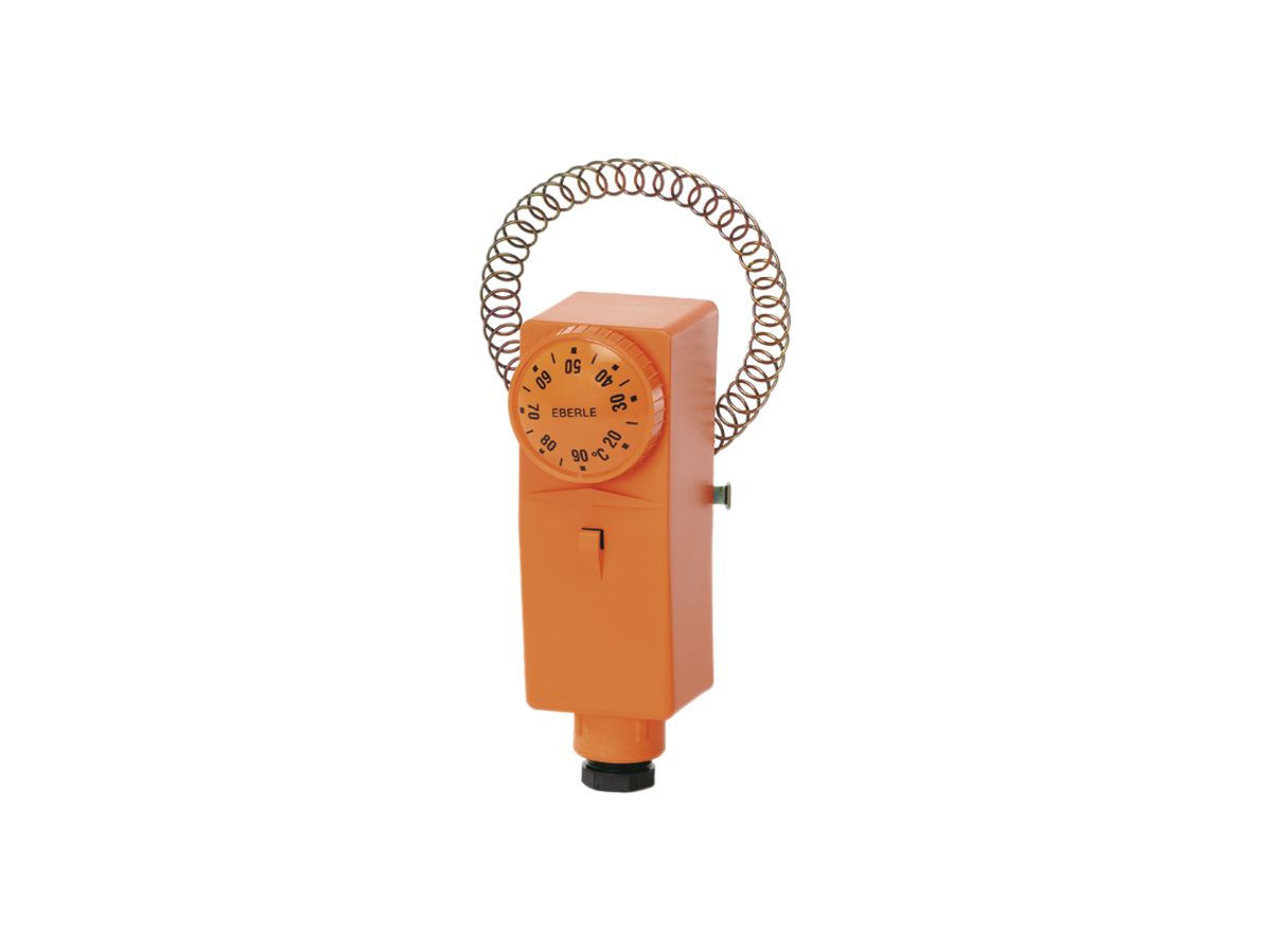 Anlege-Thermostat Eberle RAR grau