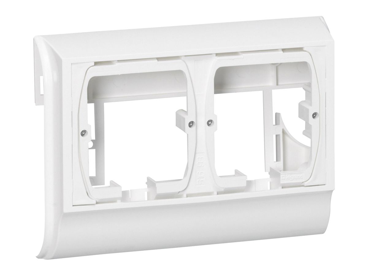 AP-Rahmen DLPlus 1×2 weiss