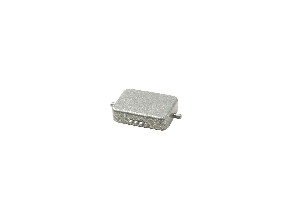 Schutzdeckel B6 LVN mit Fangschnur Aluminium
