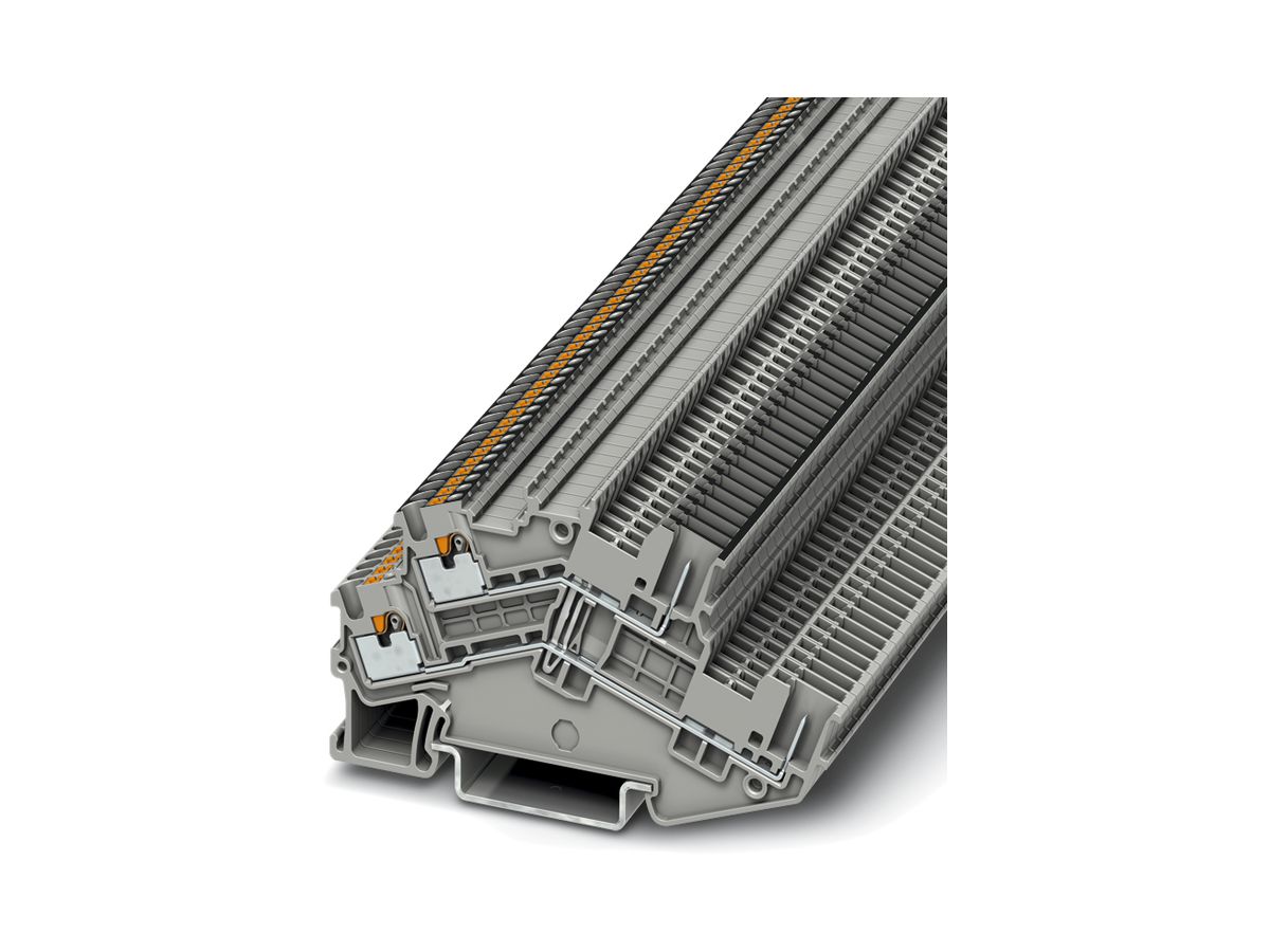 Doppelstockklemme 0.14…1.5mm² Push-in-Anschluss PTTBS 1.5/S/2P-PV