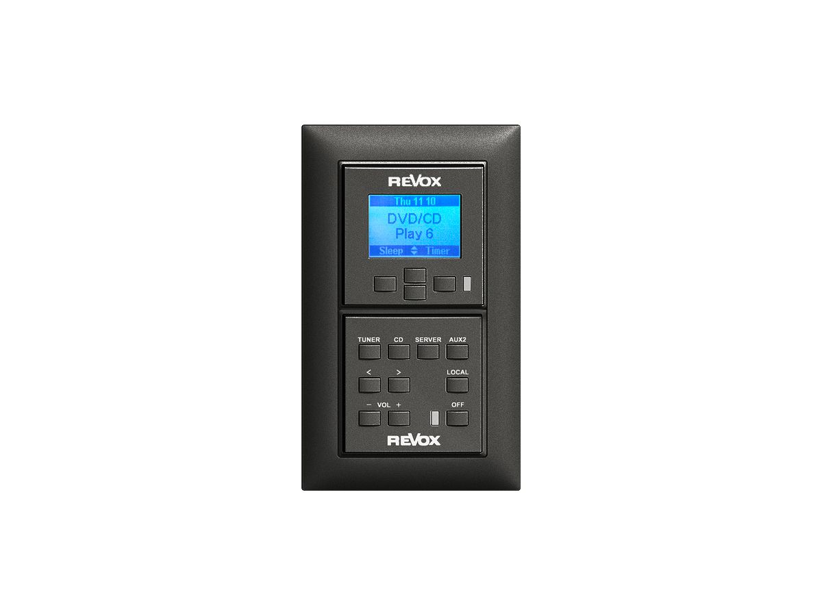 UP-Kombination Revox schwarz, Gr. I-I vertikal EDIZIOdue