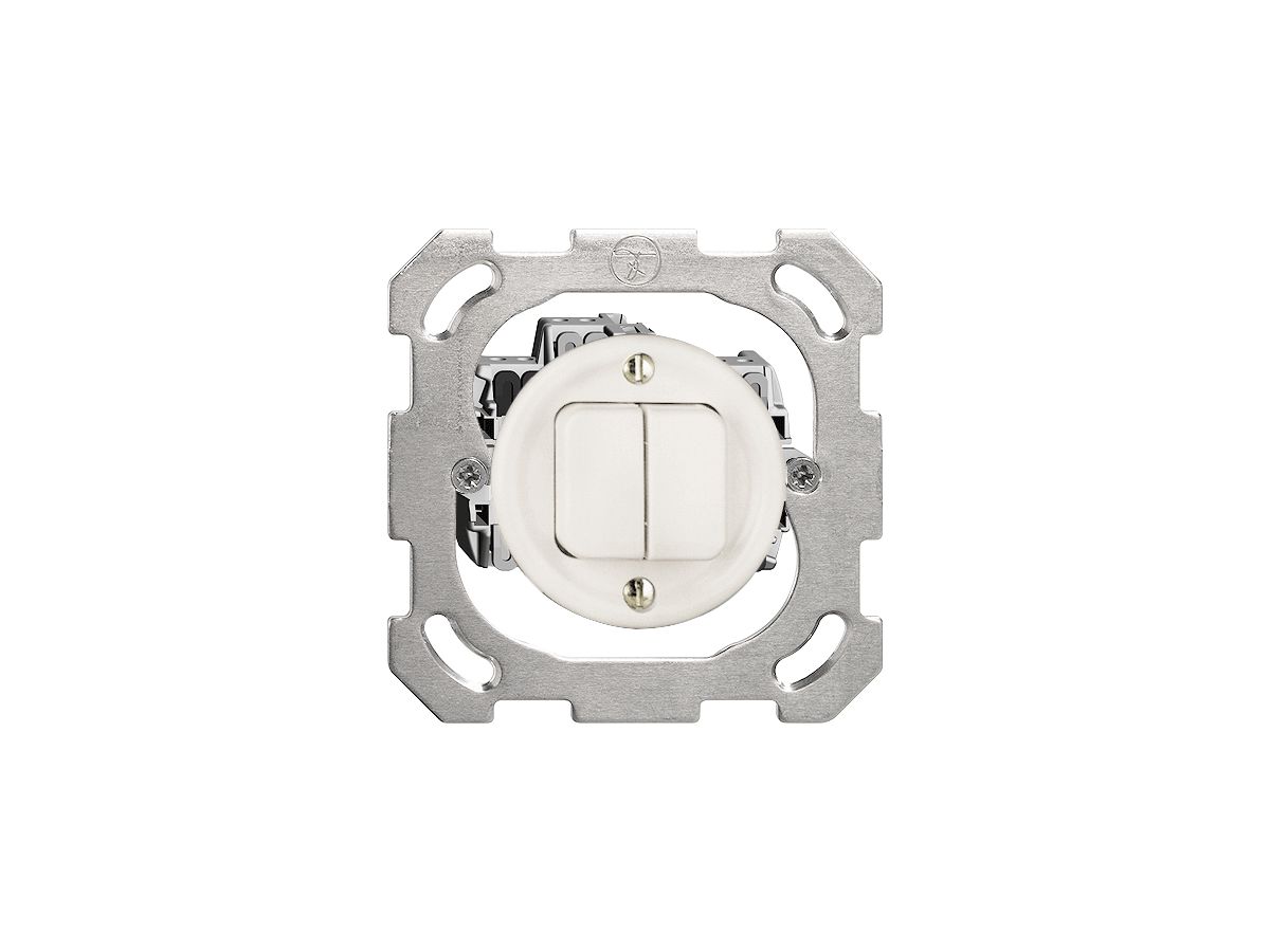 UP-Drucktaster 2×A-R/1L weiss FH