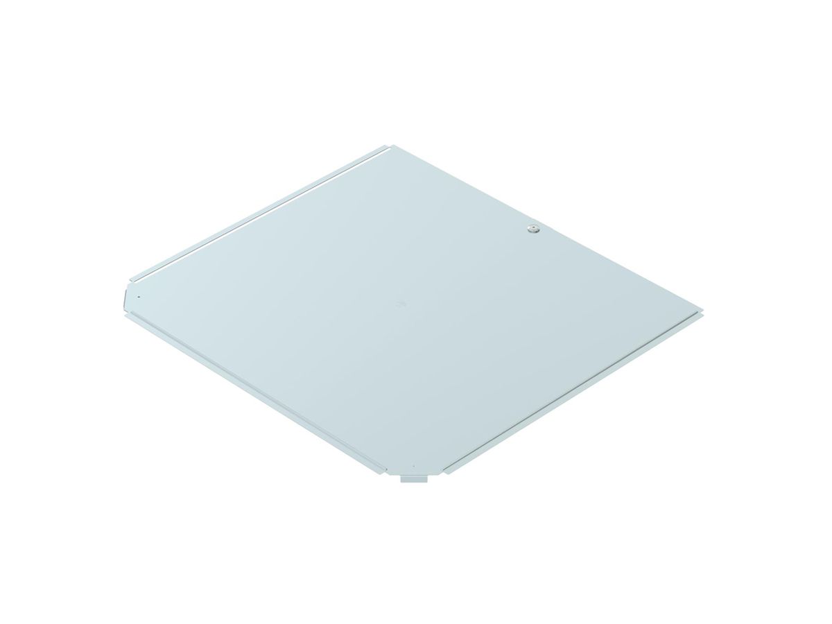 Deckel BET RTD zu T-Stück 600mm Stahl bandverzinkt Zink-Aluminium