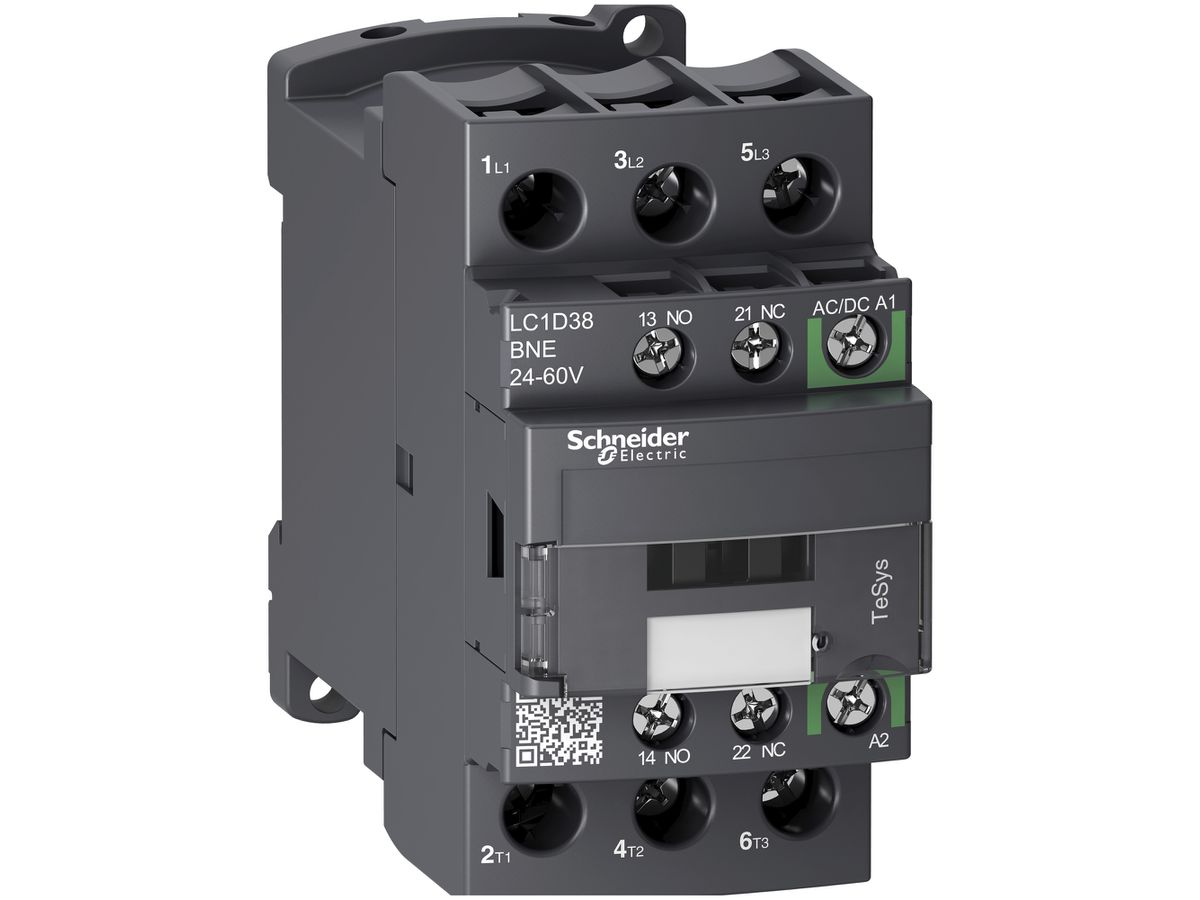 Schütz Schneider Electric TeSys D 3L AC3 440V 38A 24…60VAC/DC