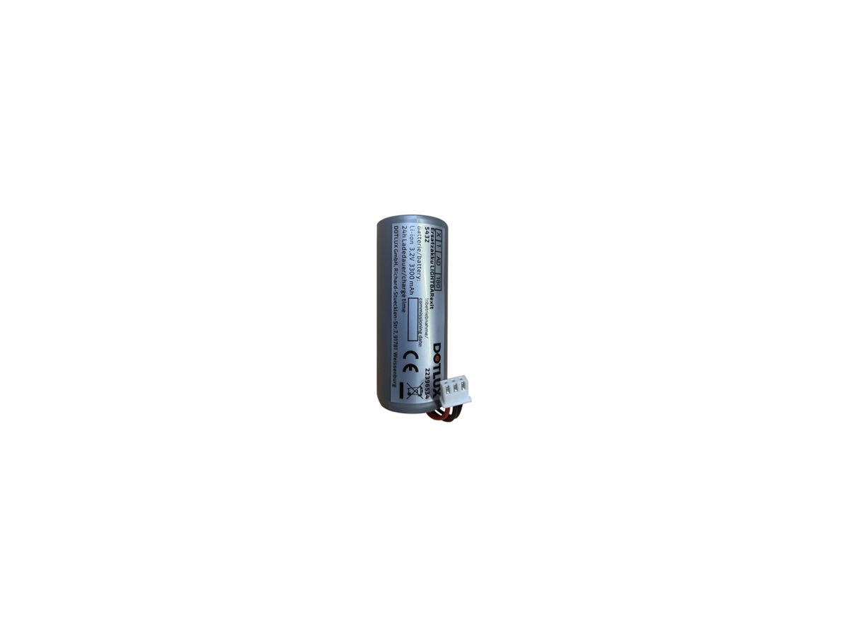 Akku DOTLUX LIGHTBARexit 3.2V 3300mAh Lithium-Ionen Ø27×67mm