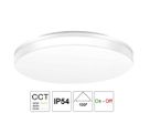 LED Decken/ Wandleuchte ELGH IP54 - 25W/3000-4000-6000K/D:330mm H:48mm