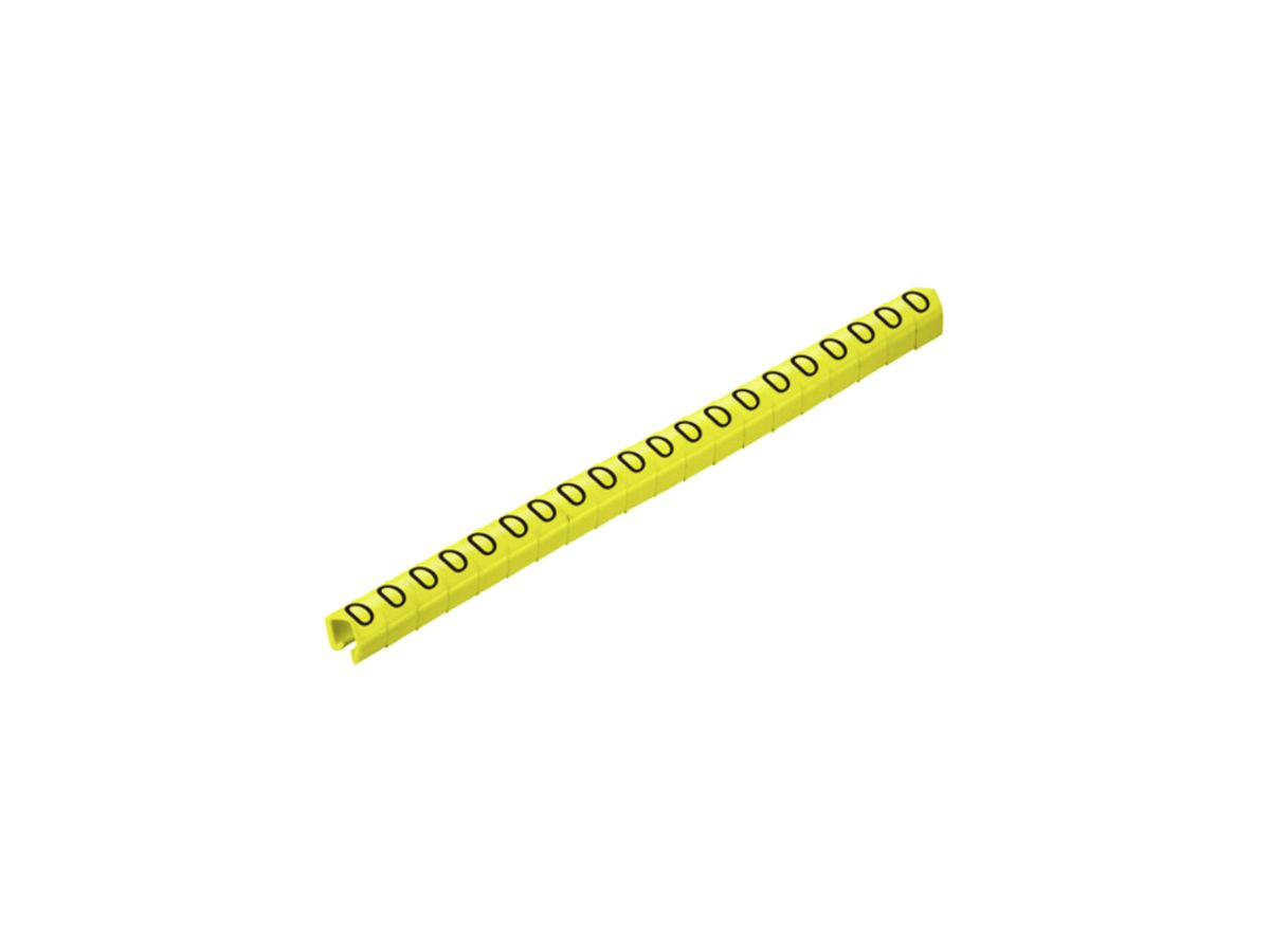 Leitermarkierer Weidmüller CLI C MP für Ø3-4mm 3×5,5mm Aufdruck: 9, gelb