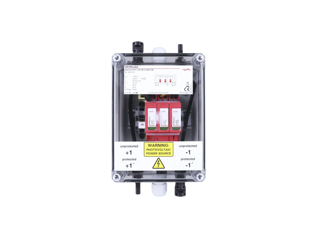Generatoranschlusskasten DEHN SE DCU S 2 YPV 1100 1M 1S