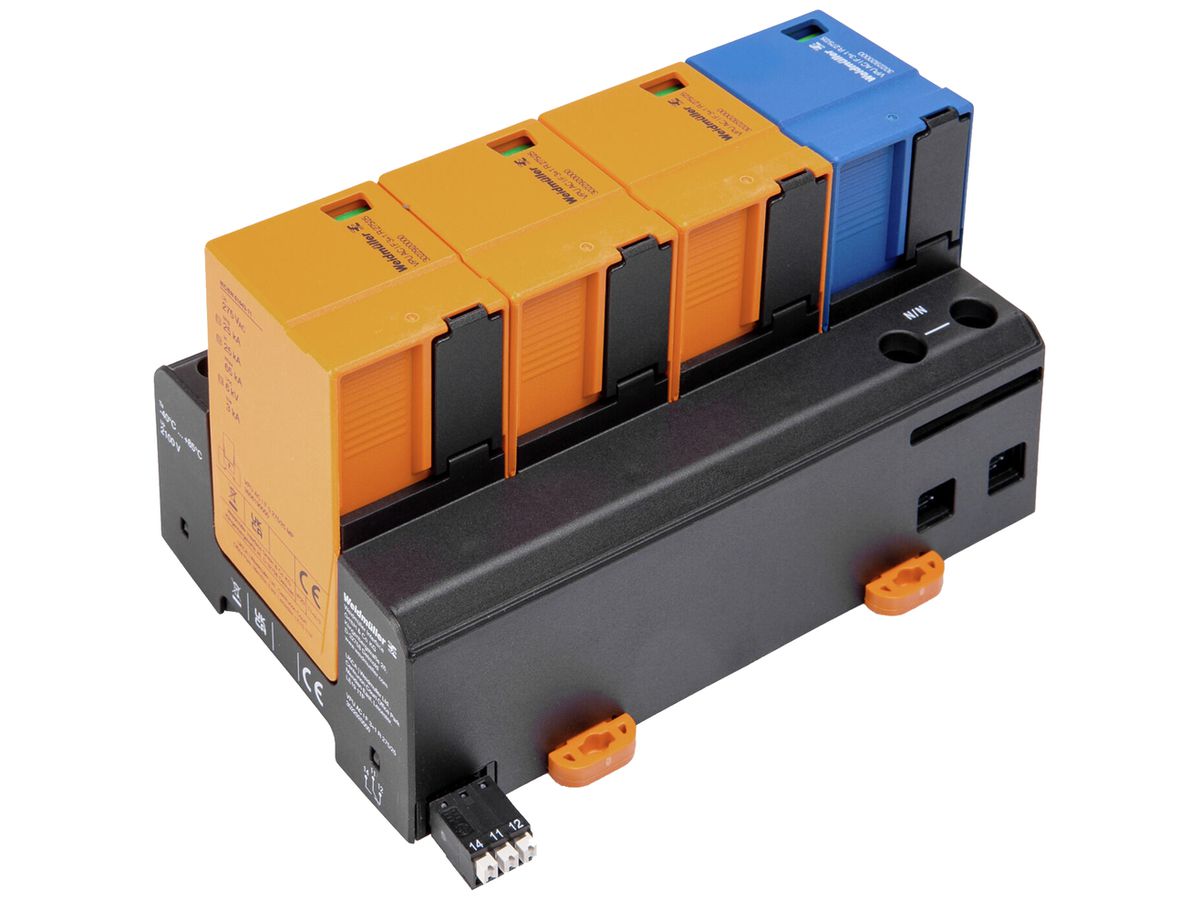 Überspannungsableiter WM VPU AC I F 3+1 R IT/TN/TN-C-S/TN-S/TT 4P 8TE