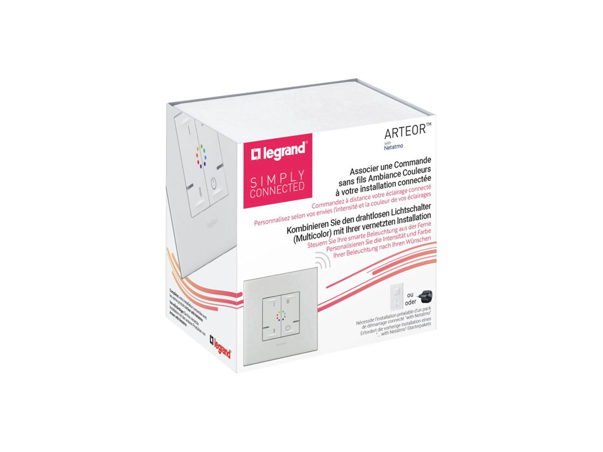 Erweiterungspaket Legrand Arteor with Netatmo 1×Multicolor 1×3L×2.5mm²