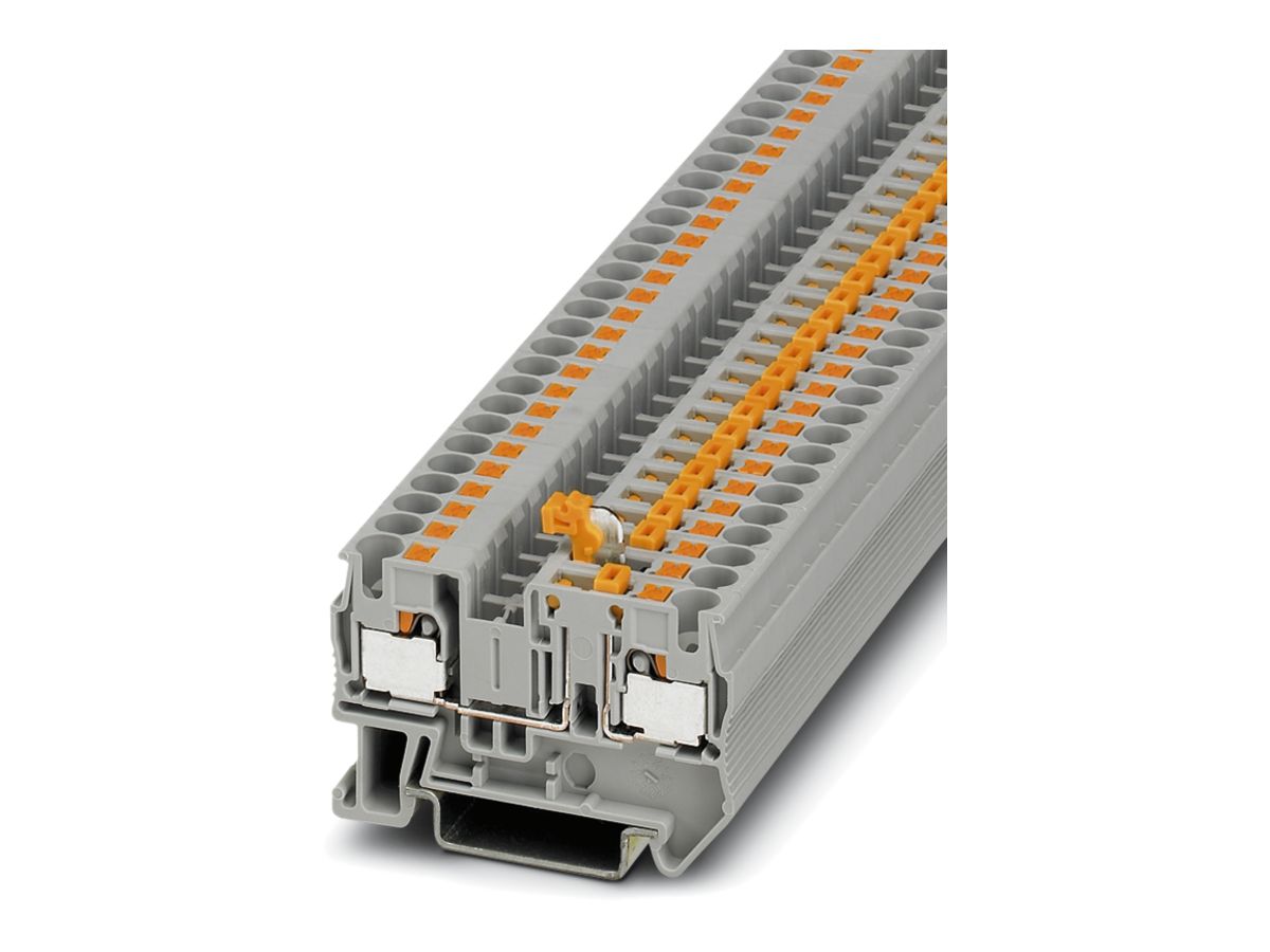 Messertrennklemme Push-In 0.2…6mm² grau