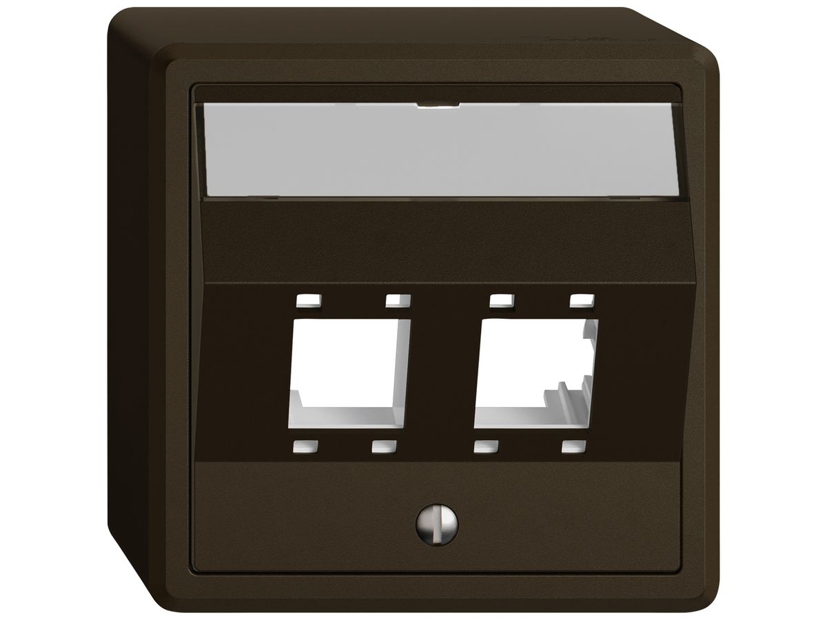 AP-Montageset EDIZIO.liv SNAPFIX® für freenet Kat.5e/6 2× br