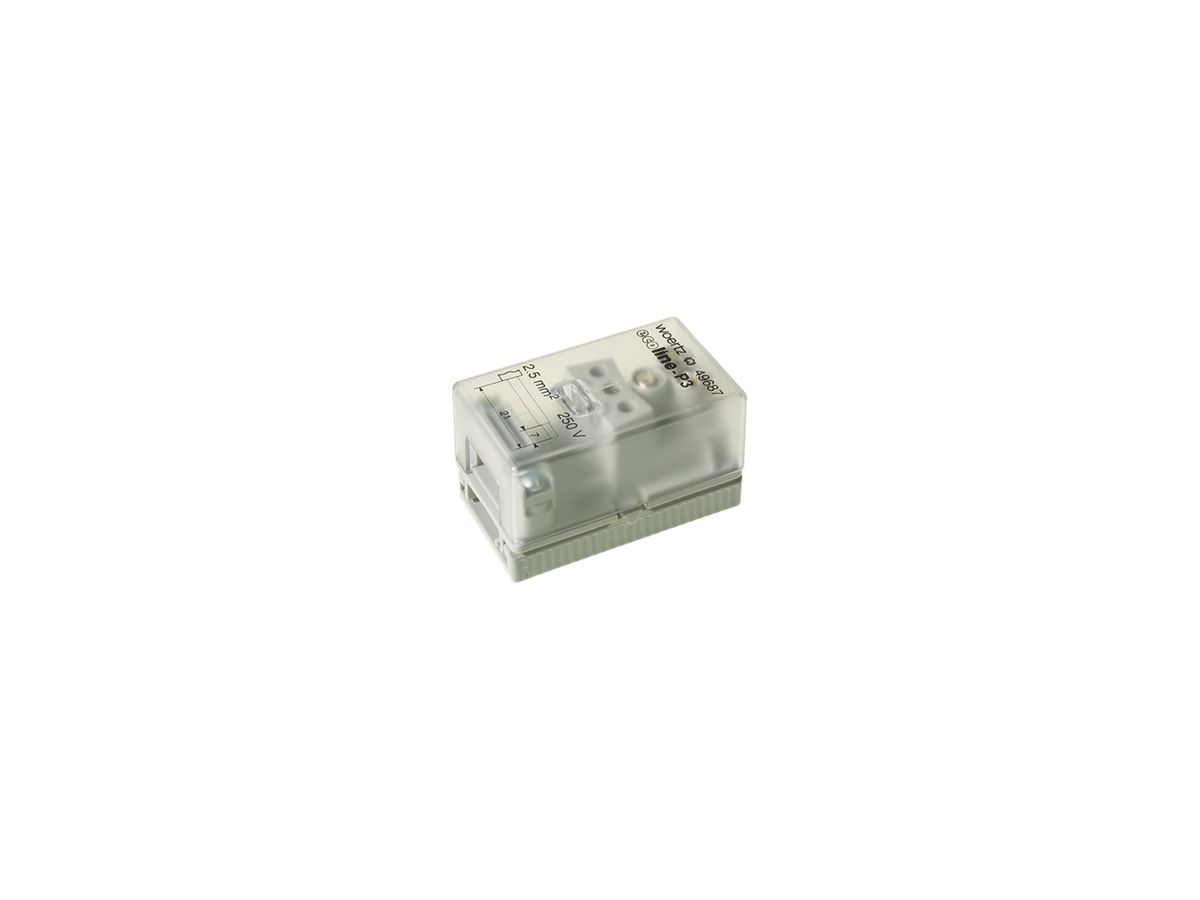 Anschlussdose Woertz für Flachkabel 3×2.5/3×4mm² 3P