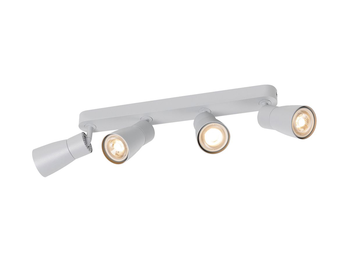 Spot SLV PURI 2.0 Dome CW GU10 4×6W DIM 365×42×138mm grau