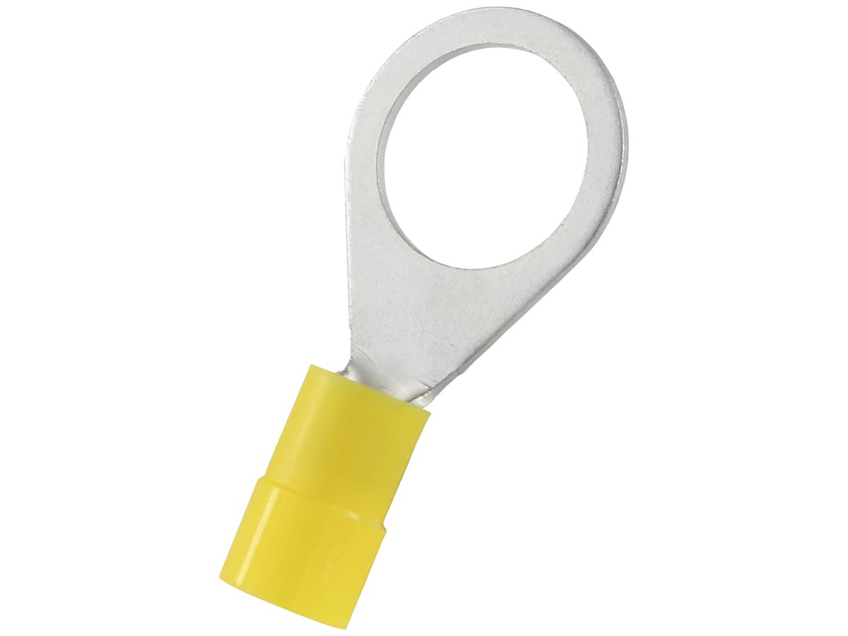 Quetschkabelschuh Ferratec Ringform M12 PC 4…6mm² gelb