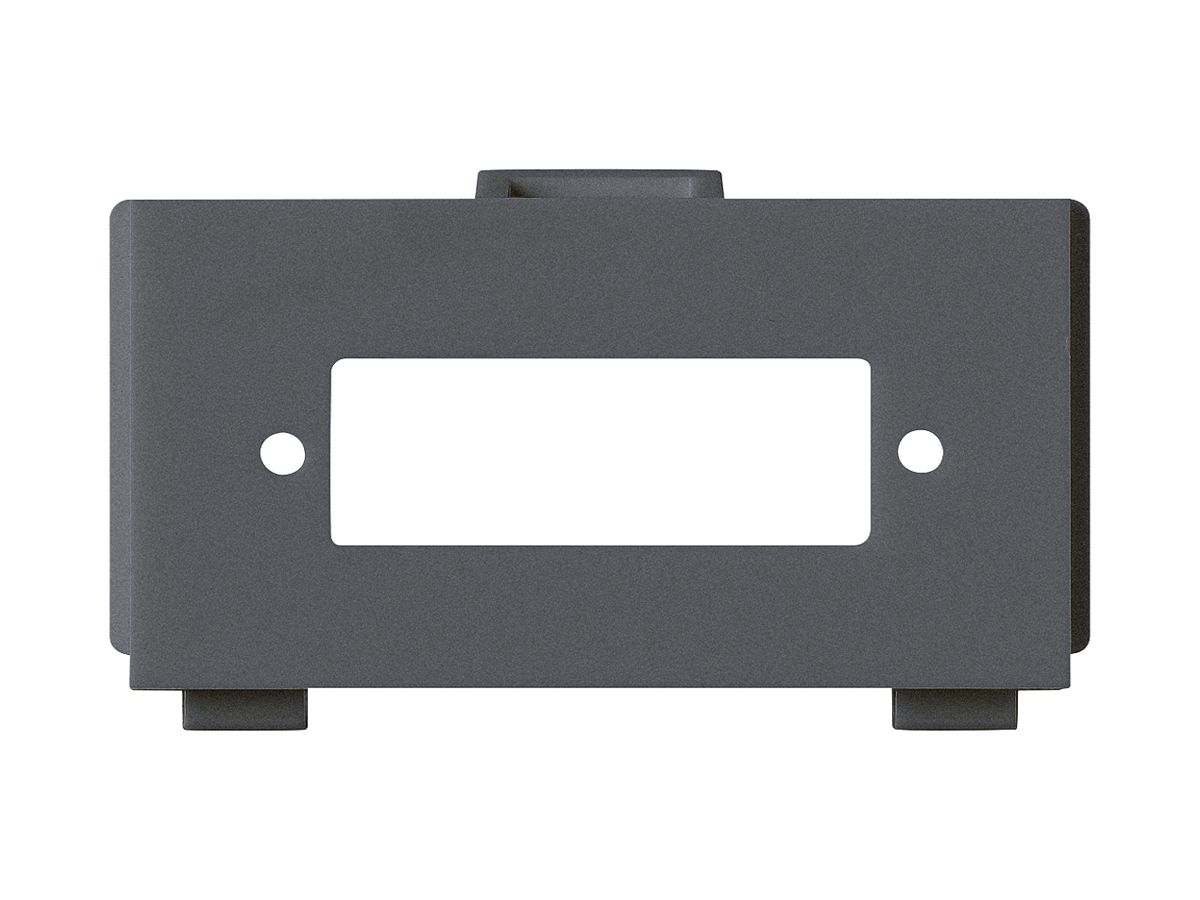 Multimedia-Modul M3 LWL leer für 1 SC Duplex anthrazit