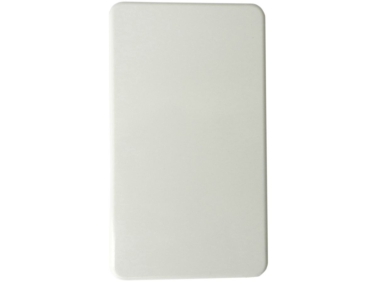 Abdeckplatte Gr.III-III weiss 126×206mm ungebohrt