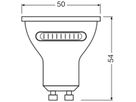 LED-Lampe LEDVANCE GU10 4.2W 400lm 2700…6500K PAR16 36° Ø50×54mm