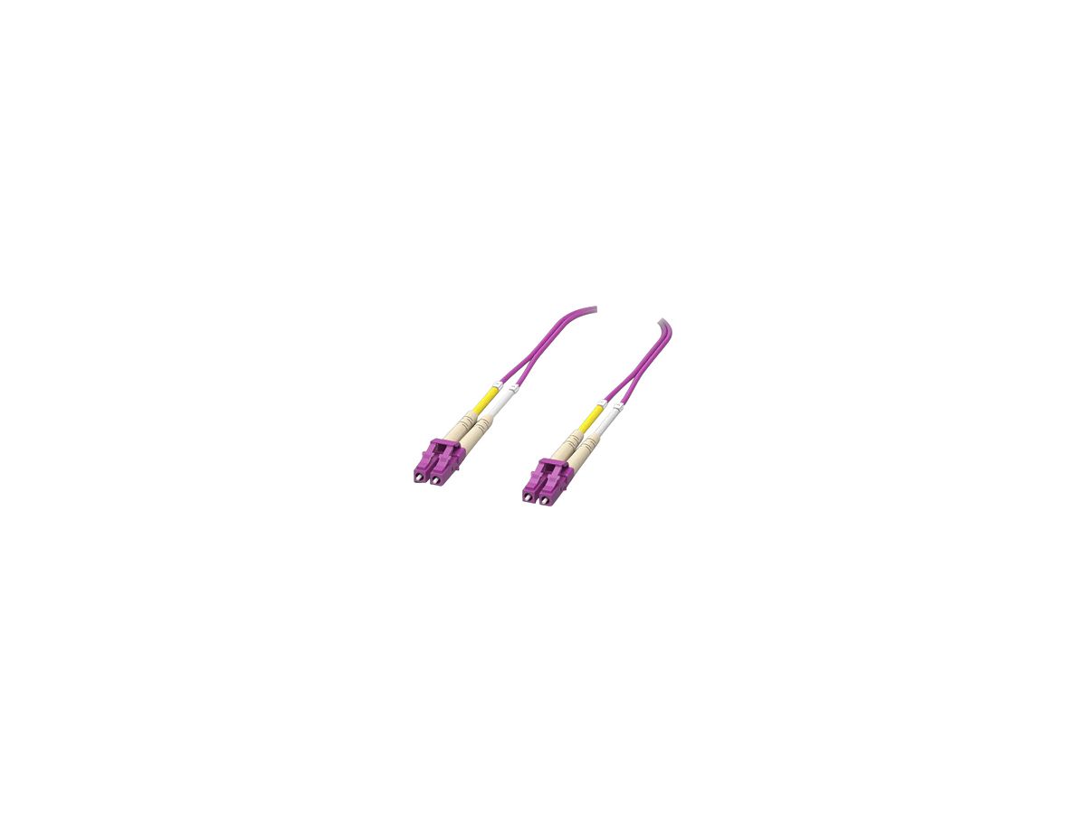 Patchkabel LWL Phoenix Contact FOC-LC:PA-LC:PA-OM4:D01/0.5 rosa