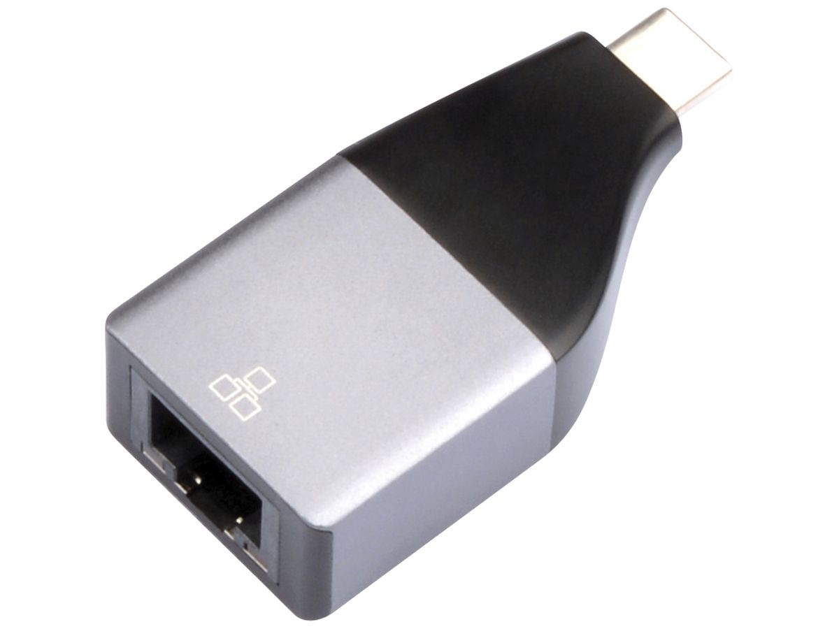 Ethernet-Konverter ROLINE USB-C/RJ45 (USB 3.2 Gen2) 10/100/1000Mbit/s