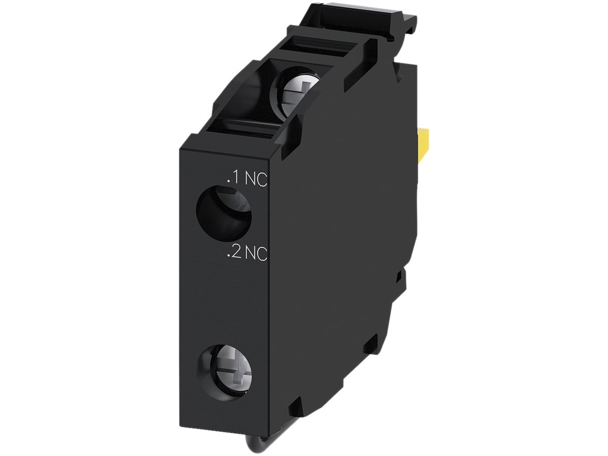 Kontaktmodul Siemens SIRIUS ACT 1Ö+Sabotagekontakt Front Schraubklemmen