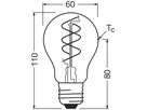 LED-Lampe Osram Vintage 1906 E27 8W 806lm 822 DIM Ø60×110mm Typ A klar