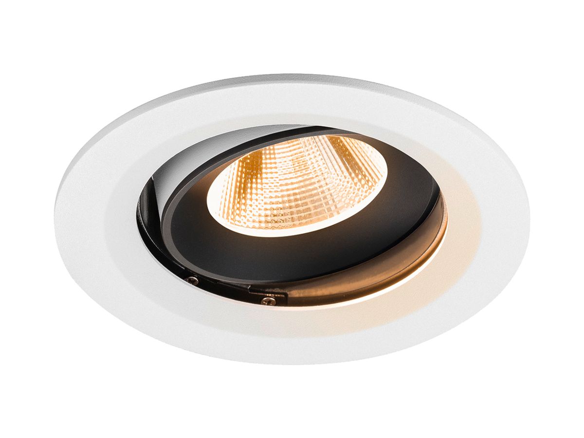 LED-Downlight SLV NUMINOS MOVE M 12W 1700lm 2700K NB DALI Ø120 ws/sz