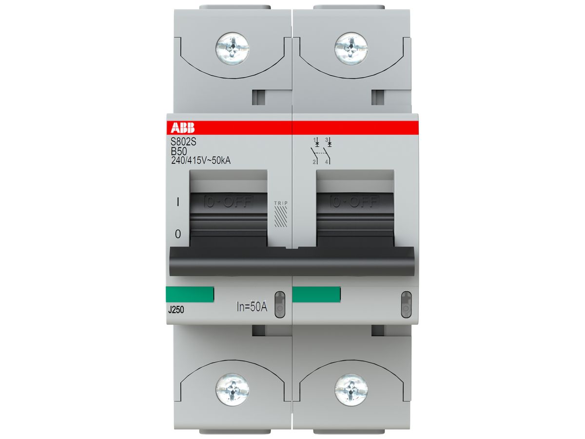 Leitungsschutzschalter ABB S802S-B 50A 50kA
