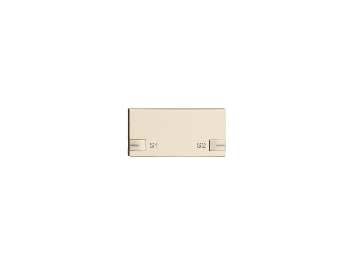 Taste 1/2, S1/S2, 2 LED ZEP crema