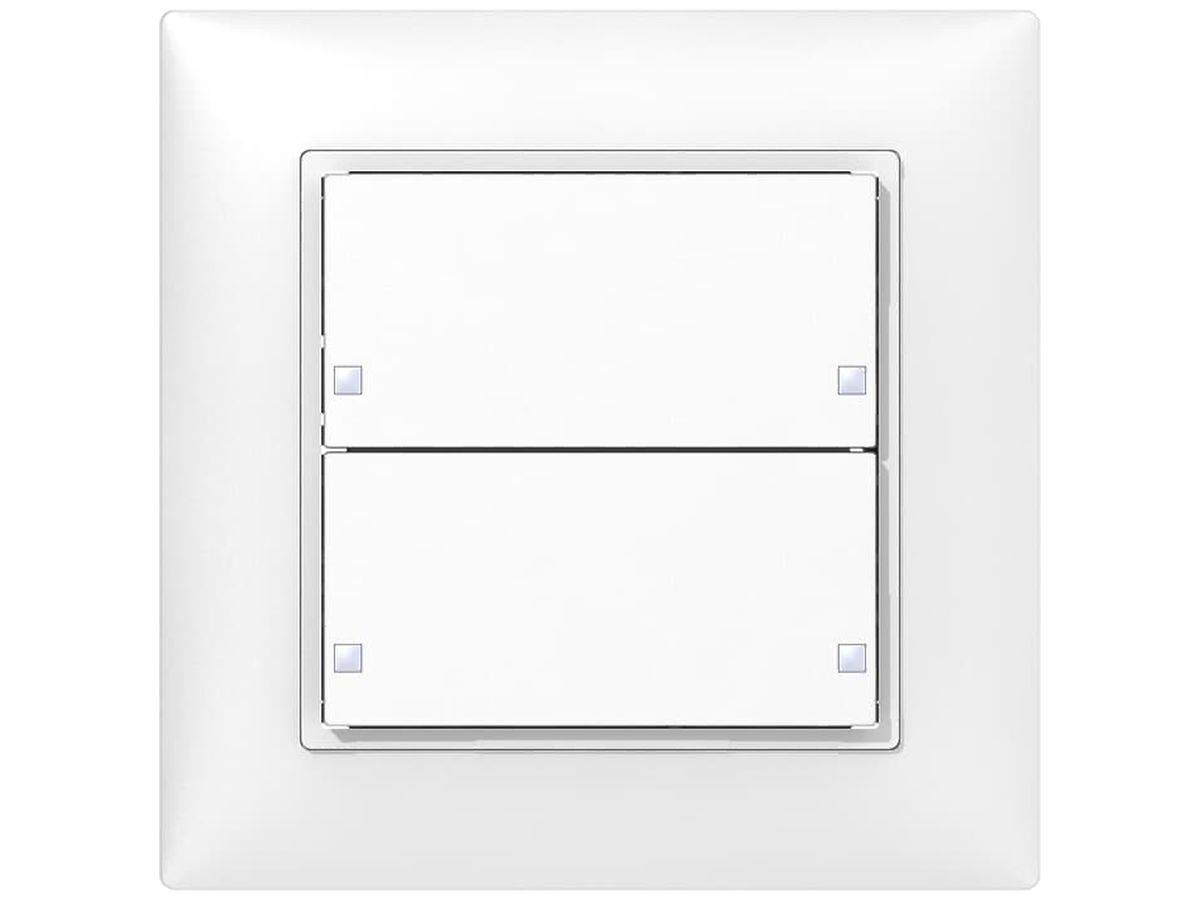 UP-Tastsensor ABB SIDUS KNX Design B-Typ, 2/4, weiss