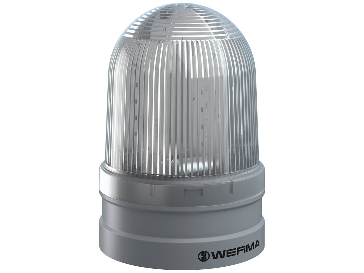 Blitzleuchte WERMA Maxi TwinFLASH, 115...230VAC, klar