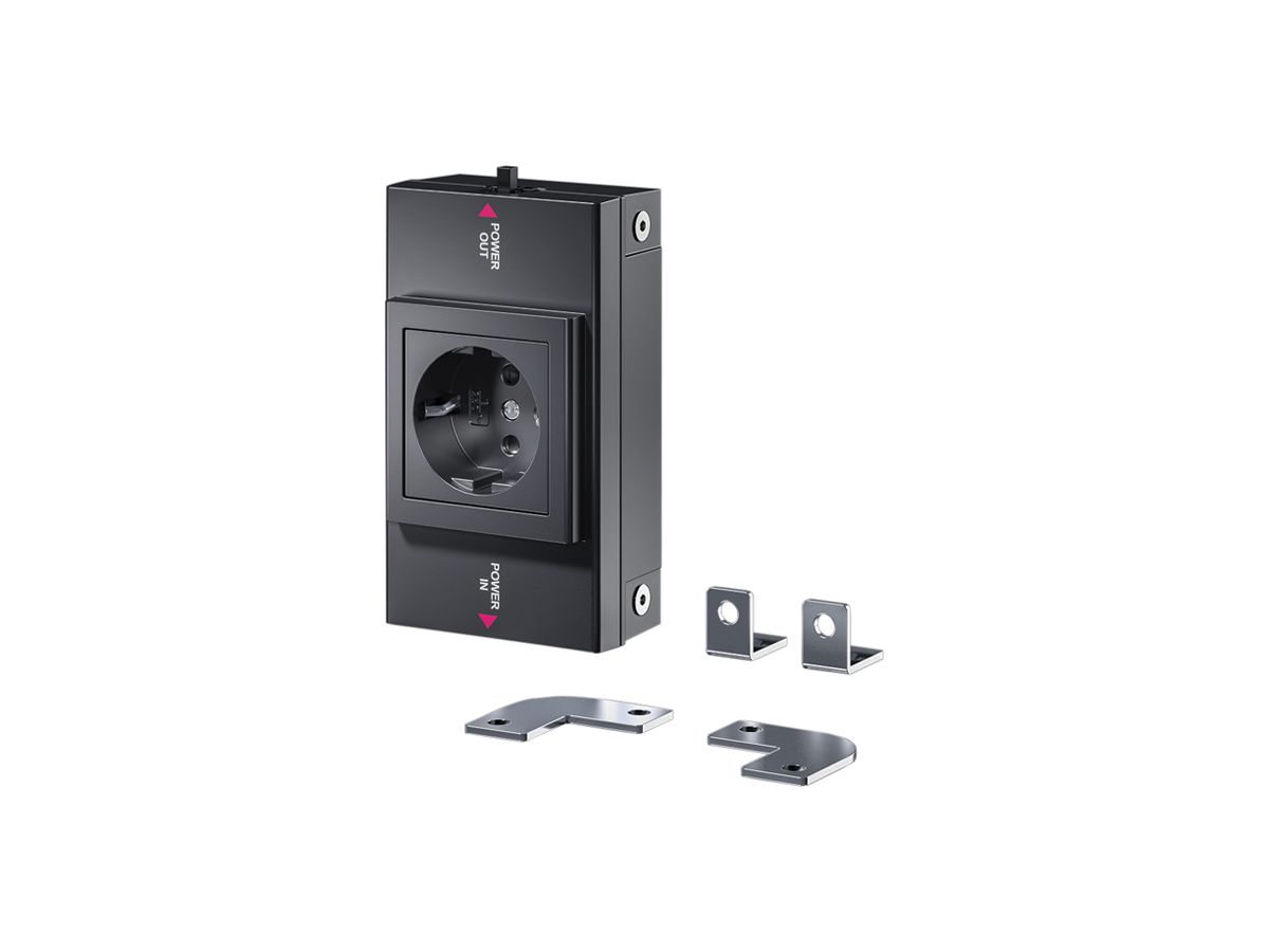 Steckdosenleiste Rittal SZ 2500.710 für LED-Systemleuchte 240VAC 1×SCHUKO