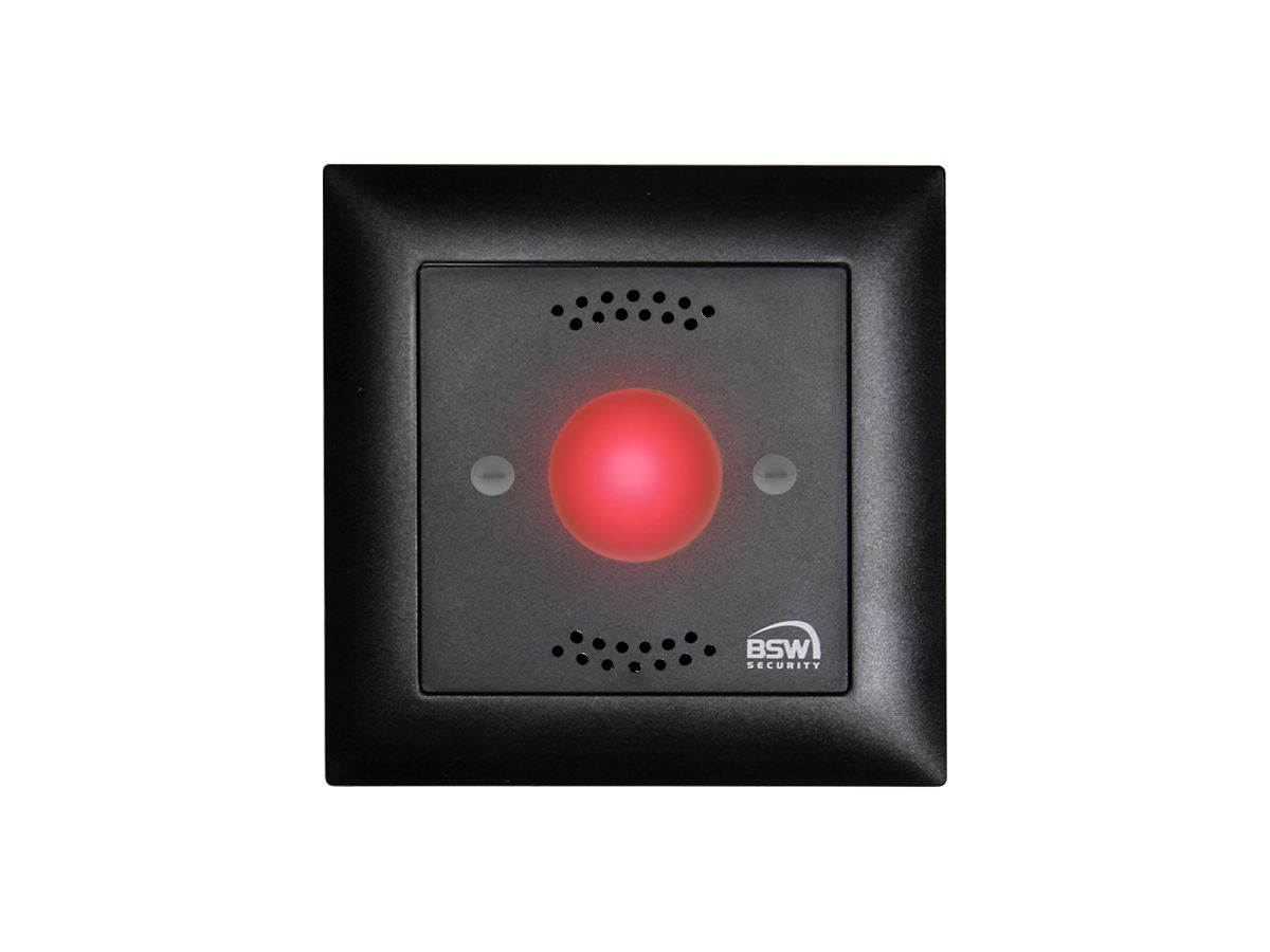 UP-Signalgeber BSW MSAO14-11.1, optisch/akustisch, 12…24VDC, Edue, schwarz