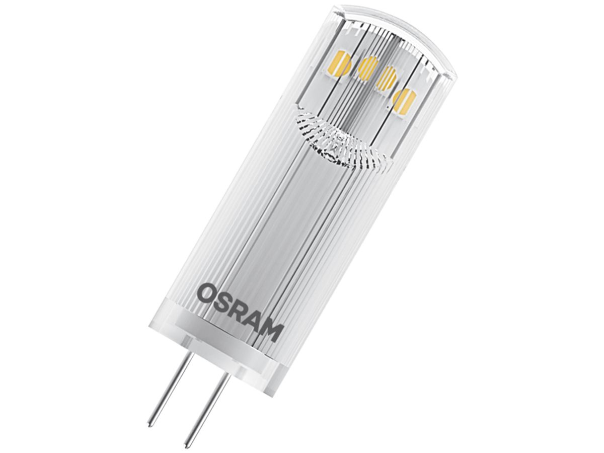 LED-Lampe LEDVANCE BASE PIN G4 1.8W 200lm 2700K klar (5 Stück)