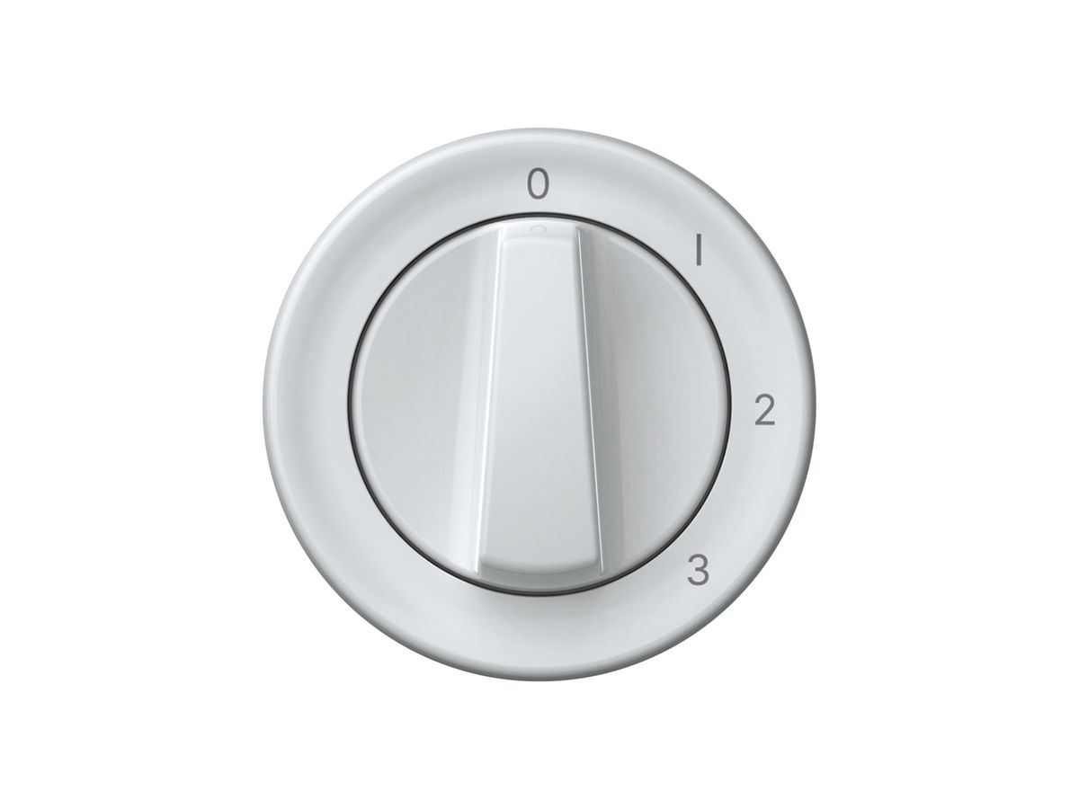 Drehschalter origin Mehrfachumschalter 5/1L 16A 250V 0-1-2-3 60×60mm weiss